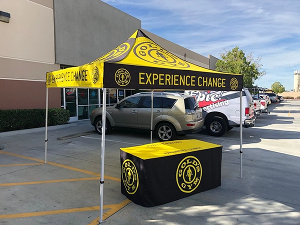 custom event tent