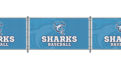 fence mesh banner for construction site