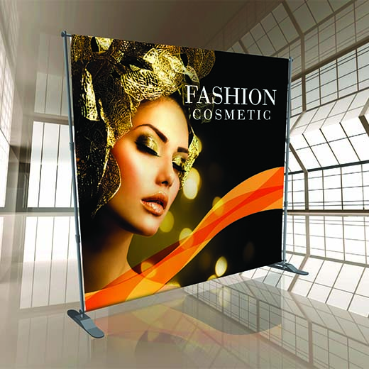 step repeat backdrop banner stand